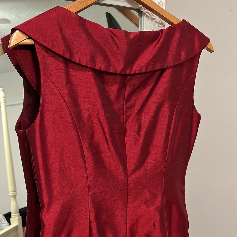 165 Jones Wear Dress Vibrant Red - Picture 7 of 8
